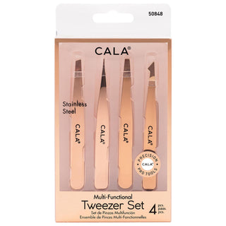Rose Gold Tweezer Set