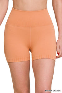 Seamless High Waisted Shorts