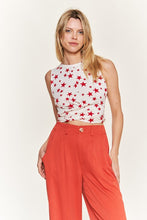 Load image into Gallery viewer, Star Twist Crop Top
