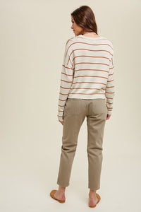 Striped Lightweight Sweater