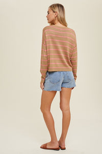 Striped Lightweight Sweater