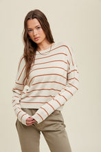 Load image into Gallery viewer, Striped Lightweight Sweater
