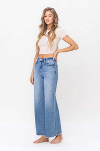 Olivia Super High Rise Wide Leg Jeans by Vervet