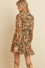 Load image into Gallery viewer, Secret Garden Ruffled Collar Mini Dress
