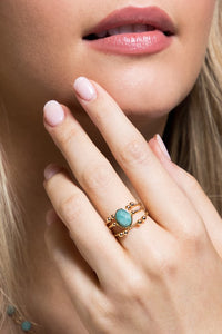 Stone Oval Ring
