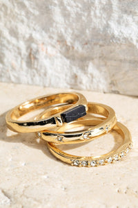 Stone Ring Set