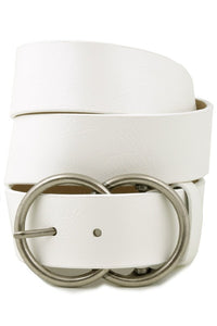 Trendy Double Ring Buckle Belt