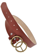 Load image into Gallery viewer, Trendy Double Ring Buckle Belt
