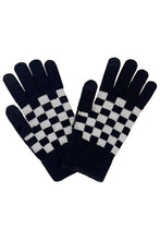 Load image into Gallery viewer, Two Tone Checkered Gloves
