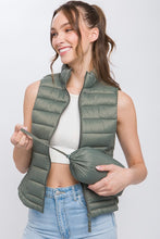 Load image into Gallery viewer, Ultra Lightweight Padded Puffer Vest
