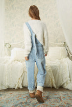 Load image into Gallery viewer, Vintage Denim Spot Washed Overalls
