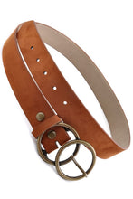 Load image into Gallery viewer, Vegan Suede Belt with Double Ring Buckle
