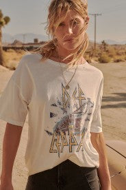 Vintage Def Leppard On Through the Night Tee