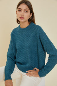 Weave Detail Sweater