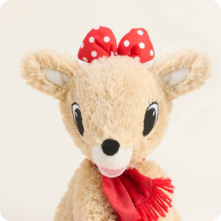 Clarice with Scarf Warmies® Microwavable Plush | Weighted & Lavender Scented