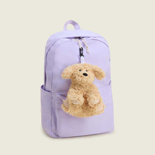 Golden Dog Bag Charm