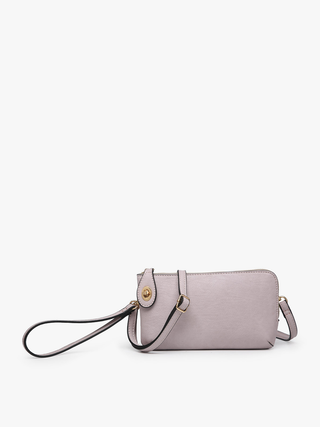 Kendall Crossbody Wristlet with  Twist Lock Closure