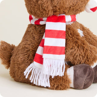 Rudolph with Scarf Warmies® Microwavable Plush | Weighted & Lavender Scented