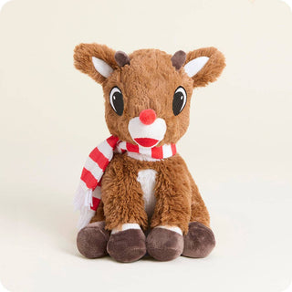 Rudolph with Scarf Warmies® Microwavable Plush | Weighted & Lavender Scented