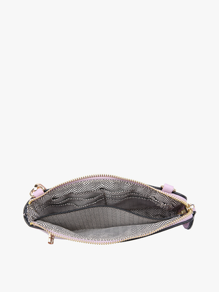 Kendall Crossbody Wristlet with  Twist Lock Closure