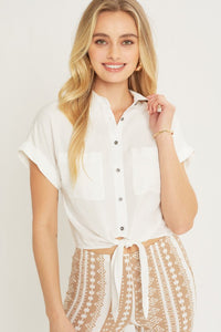 Front Tie Top