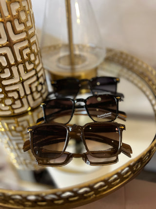Keyhole Bridge Square Sunglasses