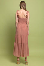 Load image into Gallery viewer, Smocked Bodice Maxi Dress
