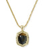 Gold Dark Brown Hawk's Eye