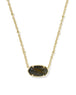 Gold Dark Brown Hawk's Eye