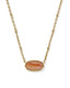 Vintage Gold Orange Banded Agate