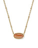 Vintage Gold Orange Banded Agate