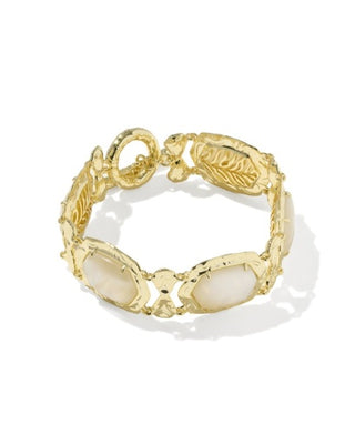 Tiger Striped Daphne Statement Bracelet