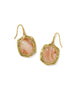 Vintage Gold Orange Banded Agate