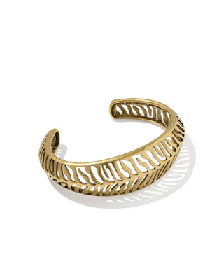 Tiger Striped Mikki Cuff Bracelet