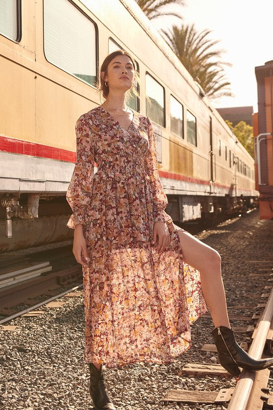 Floral Midi Dress