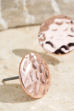 Load image into Gallery viewer, 3 Pair Pack Hammered Metal Earrings
