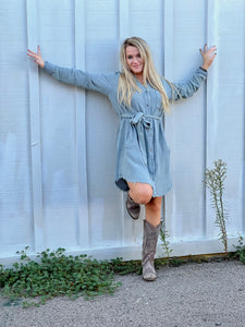 Washed Gauze Dress