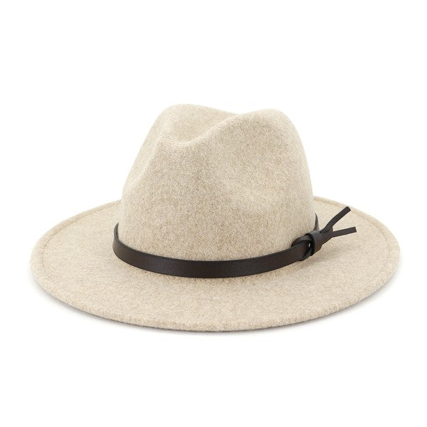 Black Belt Panama Hat
