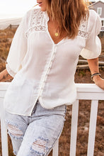 Load image into Gallery viewer, Crochet Blouse
