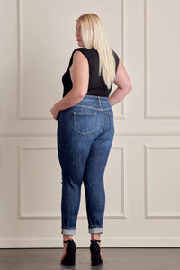 Emma High Rise Cigarette Leg Jeans by KanCan