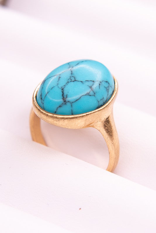 Esme Ring Turquoise