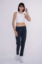 Load image into Gallery viewer, Essential Micro-Ribbed Cropped Tank Top
