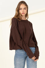 Load image into Gallery viewer, Exposed Seam Sweater
