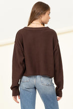 Load image into Gallery viewer, Exposed Seam Sweater
