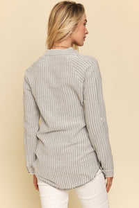 Frayed Hem Top