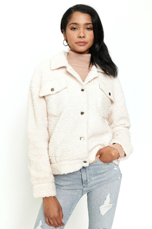 Faux Fur Jacket