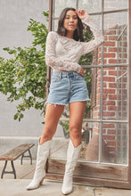 Load image into Gallery viewer, Floral Lace Mesh Bodysuit

