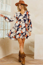 Load image into Gallery viewer, Floral Tiered Mini Dress
