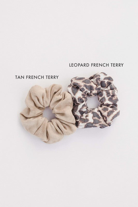 French Terry Scrunchie