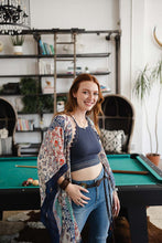Load image into Gallery viewer, High Neck Crochet Lace Trim Bralette

